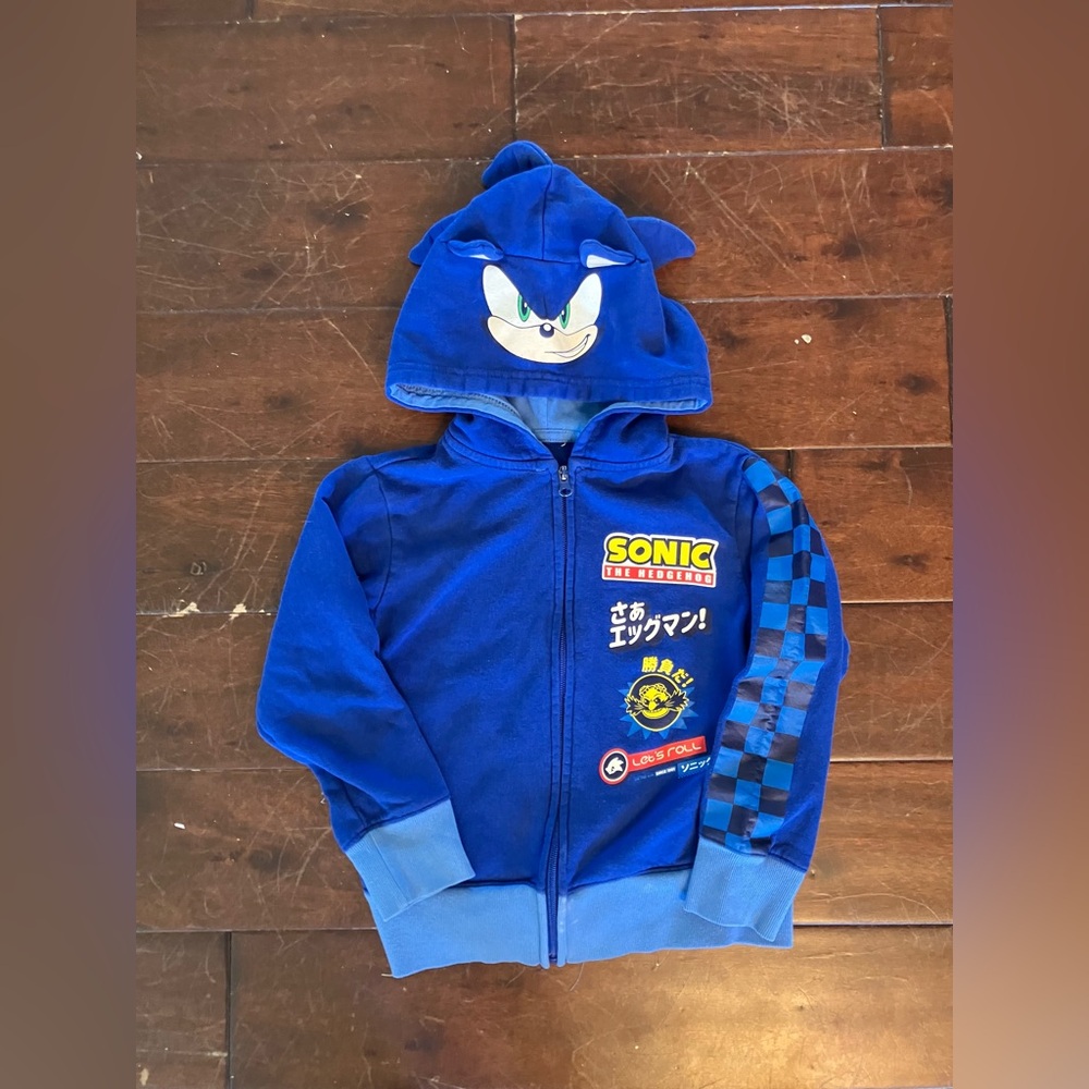 Sonic the Hedgehog Kids Hoodie XS